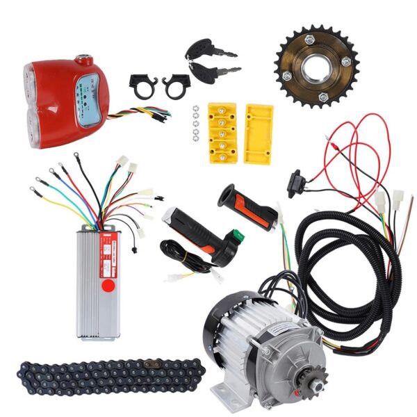 8ba59f909bd2f48f Brushless Motor Kit 48V 800W DC Brushless Motor Kit Electric Bike Tricycle Scooter DIY Motor Conversion Kit Motor Conversion Kit