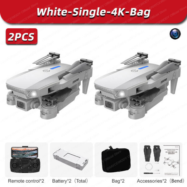 8bbf360fcd9822e4 New E88Pro 4PCS Drone 4K Professinal With Wide Angle Dual HD Camera Foldable RC Helicopter WIFI FPV Height Hold Apron Sell