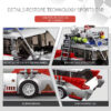 8bc3e5fdb9031c8c Technology model MOC mini ghost movie assembly building blocks DIY toys children's giftsTechnology car m