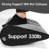 Inflatable Wedge Pillow Camping Cushions – Portable Folding Body Positioners Lightweight Wedge Pillow,Cushion for Yoga,Sleeping,Travel,Reading Lumbar Cushion for Back Pain and Pressure Relief