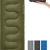 8bdf46214cf12416 KingCamp Schlafsack Outdoor Warmer Deckenschlafsack für Erwachsene 3 Jahreszeiten leicht zu tragen wasserabweisend & warm für Kinder Erwachsene beim Camping & Outdoor Kleines Packmaß