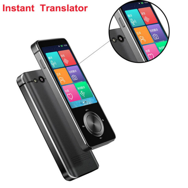 8be4f0fe3dbcc695 2024 Newest M9 Instant Voice Portable Language In Real-time Smart Translator Supports 12 offe languages