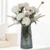 Faux Flowers in Vase,Artificial Flowers in Vase,Table Centerpieces for Dining Room,Flower Centerpieces for Tables,Fake Flowers with Vase,Kitchen Table Decor,Coffee Table Decor