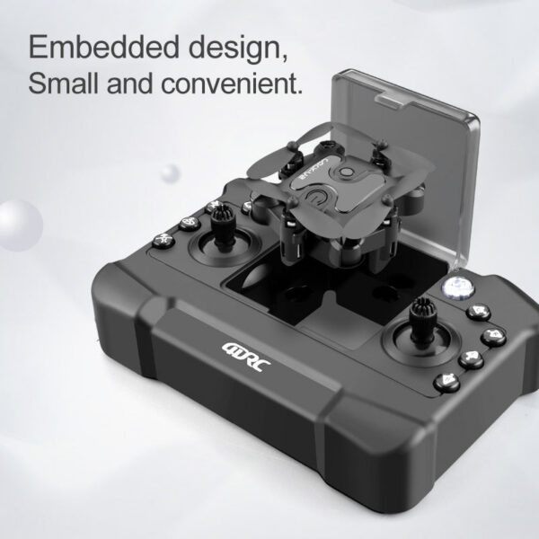 4DRC V2 Mini HD Camera WiFi Fpv Air Pressure Altitude Hold Black And Gray Foldable Quadcopter RC Drone Toy