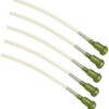 8c4990f91965b53b LILYS PET Young Birds Feeding Syringe,Plastic and Perspex Material,Used for Feeding Milk for Young Birds or Feeding Medicine for Sick Birds (50ml and 2+2.5+3mm Hose) …