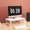 Elevated Monitor Base Home Computer Desktop Creative Rack Office Storage Supplies