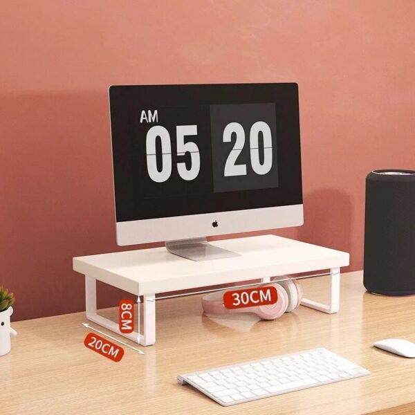 Elevated Monitor Base Home Computer Desktop Creative Rack Office Storage Supplies