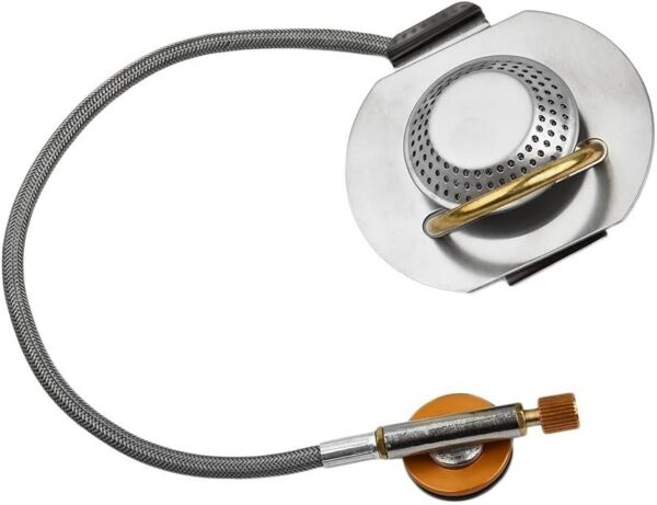 Windproof Camping Gas Stove, Stainless Steel Camping Stove Gas Stoves, Outdoor Cooking Stove Split Burner For Trangia Stove GS2000