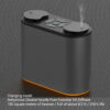 8c63793185009360 Waterless Aroma Diffuser Aromatherapy Essential Oil Diffuser USB Aluminum Scent Nebulizer Diffuser Air Humidifier For Home Hotel