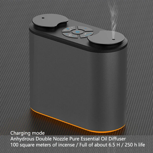 8c63793185009360 Waterless Aroma Diffuser Aromatherapy Essential Oil Diffuser USB Aluminum Scent Nebulizer Diffuser Air Humidifier For Home Hotel