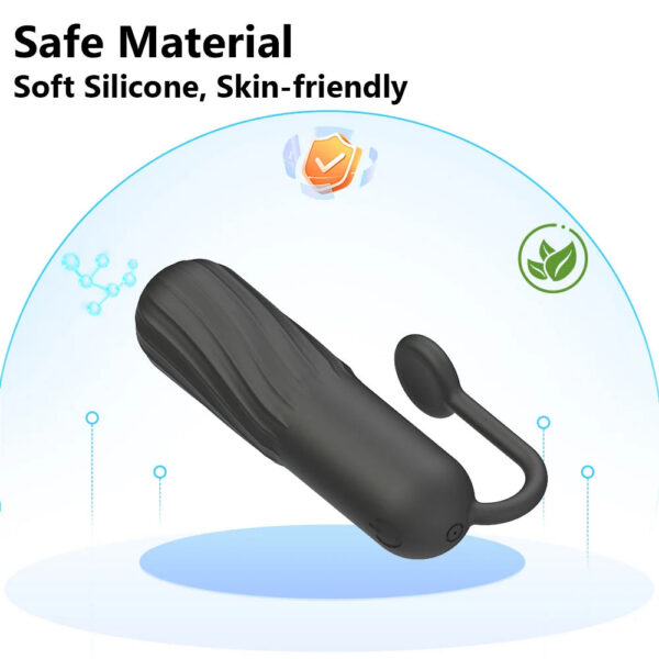 YEAIN  New Upgraded Bullet Vibrator  Rechargeable Bullet Silicone Vibrating Egg Sex Tpys  For Woman