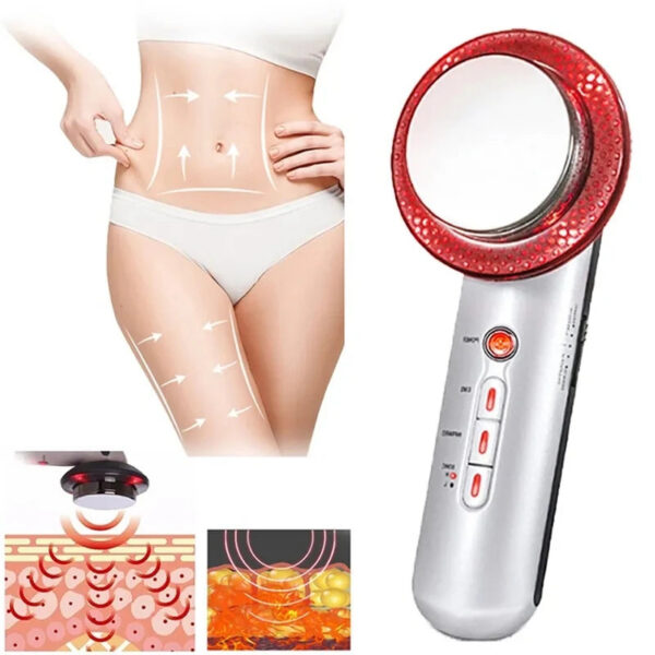 8c7f4d01d011167e 3 In 1 EMS Ultrasonic Cavitation Weight Lose Facial Lifting Body Slimming Massager Galvanic Infrared Lipo Fat Burner Machine