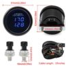 8c94b4e7a5e00967 A Triple Dual Display Air Pressure Guage LED Digital Air Suspension Gauge 0-220PSI with 3pcs/2pcs 1/8NPT Sensors For Car Gauge
