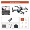 8c99fe56681920dc S8S GPS Drone 5G Wifi 8K HD Dual ESC Camera Optical Flow 360° Obstacle Avoidance Brushless Motor RC Foldable Quadcopter 9000M