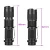 8cccd49a133d7a8e UV LED Portable 395nm Black Light Wavelength Violet Flashlight Pet Urine Scorpion Feminine Hygiene Detector Torch