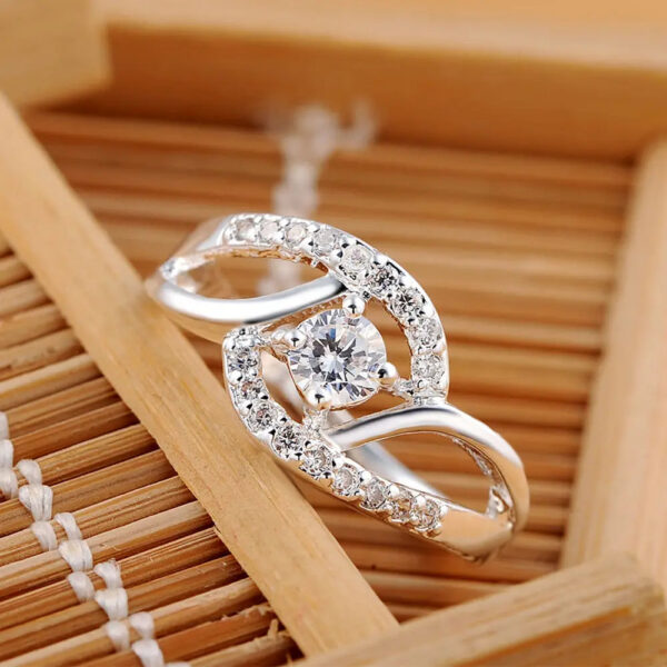 8ce35337f9ebbe5a New streetwear Sterling Sier Shiny Zircon diamond Rings For Women Wedding Party Gifts fine Jewelry engagement rings
