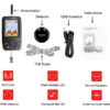 Wireless Sonar Alert Underwater Echo Sounder Fishing Detector Portable Fish Finder
