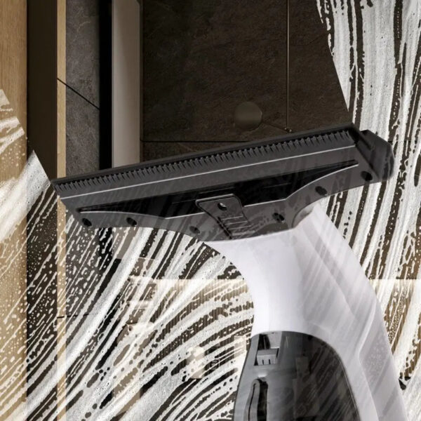 Multifunctional Electric Cordless Window Cleaner Machine White Cordless Rechargeable Automatic Portable Glass Cleaner Tools