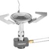 Fire-Maple Buzz Compact Camping Gas Stove | 3100W Mini Pocket Backpacking Cooking Folding Burner | Outdoor Trekking Hiking Mountaineering
