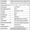 8d08df3a7545090c Intelligent Rangefinder Digital Laser Distance Meter with Single Continuous Volumes Area Pythagoras Measurement 80-120M