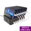 150W Universal Multi USB Type C Fast Charger 16 Port 3.5A MAX Charging Station Stand For Ipad Iphone 17 16 Samsung Xiaomi Tablet