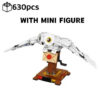 8d168b02744f4484 New Magic Movie Fire Phoenix Chinese Fly Divine Beast Building Blocks Bricks Mythical Animal Bird Model Assembled Toy Kid Gifts