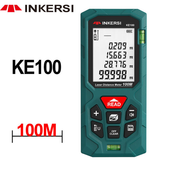 8d19ae08c14db50a INKERSI rangefinder Digital Tape Measure 40/60/80/100/120m lazer Trena Laser Distance Meter Accurate Roulette Range Finder