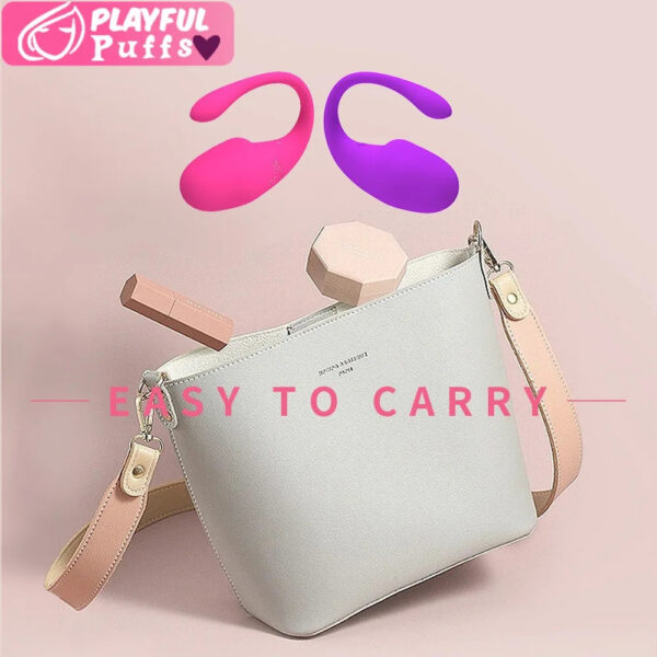 8d215ca8687c93c4 Wireless Bluetooth G Spot Silent Vibrator Wear Vibrating Egg APP Remote Operation Contro Sex Toys Sexy Adult Woman Masturbator