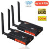 5.8Ghz 200M Wireless HDMI Extender Video Transmitter Receiver 1 4 Splitter Screen Share for PS4 DVD Camera PC To TV Monitor