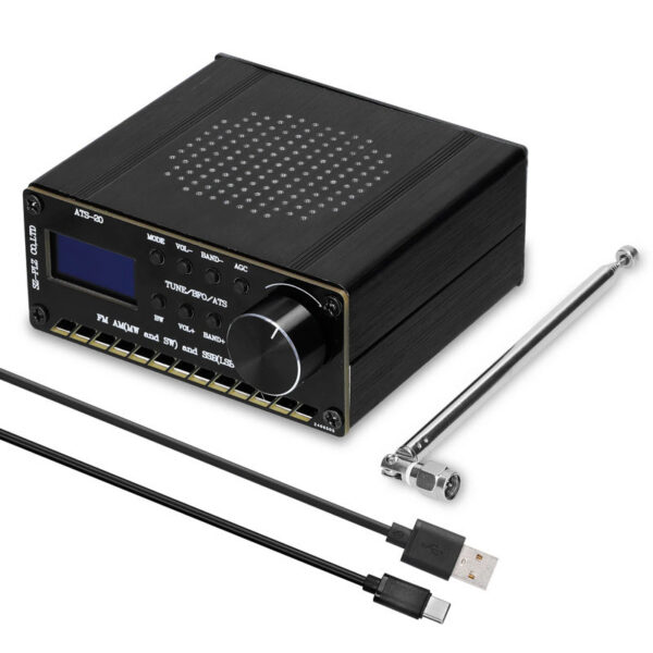 ATS-20 SI4735 Full Waveband Receiver FM AM (MW SW) SSB (LSB & USB) Covering Commercial Amateur Radio Bands