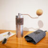 1ZPRESSO Q2 Manual Portable 38mm Heptagonal Stainless Steel Burr Coffee Mill Step Adjustment Hand Crank Grinder