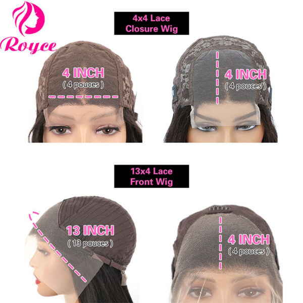 8d6bd2abab4be34c Kinky Curly Edged Short 13x4 Transparent Lace Front Wigs For Women Human Hair Remy 4x4 Closure Soft Bob Wig