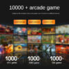 8d6c3e5e3832200c DY19 Mini Power Bank Portable Retro handheld Console 6000mAh capacity 3.2 Inch Soft Light Color Screen 10000+ Game