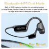 8d7f897dbca3119b Bone Conduction Headphones Bluetooth 5.4 Wireless Earphone IPX8 Waterproof for Swimming Sports Support MP3 Player With 32G RAM
