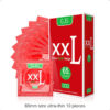 Extra Large 58mm size Ultra Thin Condoms Adults Toys For Men 10pcs XXL G-Spot Penis Sleeve Super Smooth Condones Sex Products