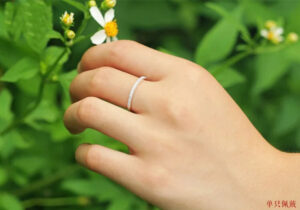 Fashion Original 100% Sterling Sier Band Rings Women Wedding Jewelry Gift Classic Simulated Platinum Diamond CZ RING