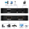 Video Capture Card Compatible 4K HDMI USB 3.2 4K60hz Low Latency Plug and Play 4Kp60 Input/Output Colourful Streaming Recording