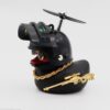 8dbc56e47e6af694 Broken Wind Rubber Motor Yellow with Helmet Auto Accessories Duck In The Car Interior Decoration