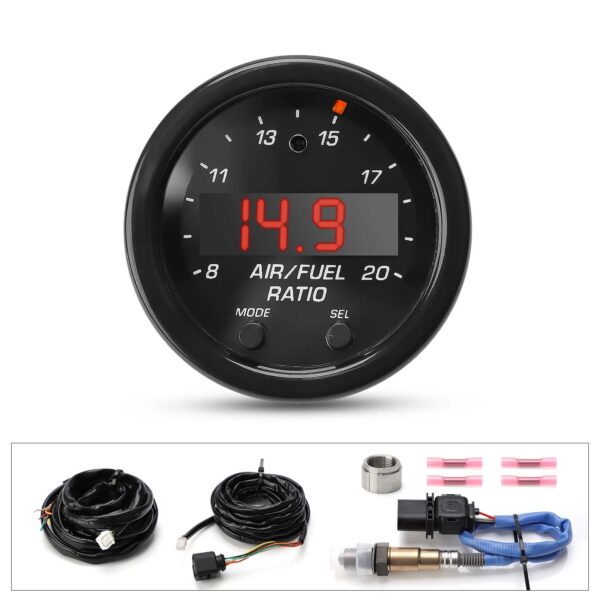 New 30-0300 X-Series Wideband O2 Air Fuel Ratio Gauge Kit LSU 4.9 0258017025 Oxygen Sensor for Car Oxygen Sensor