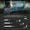 Night Vision Rifle Scope IR850 MOA Recording and Range Finder Infrared Tactical monocular with Crosshair