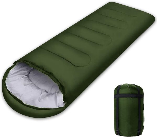 Joyart Schlafsack für Camping, Alle Jahreszeiten -5 °C - 20°C，Schlafsack Outdoor, Deckenschlafsäcke,Leicht, Wasserdicht und Warm für Erwachsene, Rucksackreisen, Camping, Wandern und Reisen