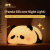 8de8a2d3f34f8f1b Cute LED Night Light Touch Sensor Cartoon Kid's Nightlights Silicone Child Holiday Christmas Gift Bedside Lamp Bedroom Decor