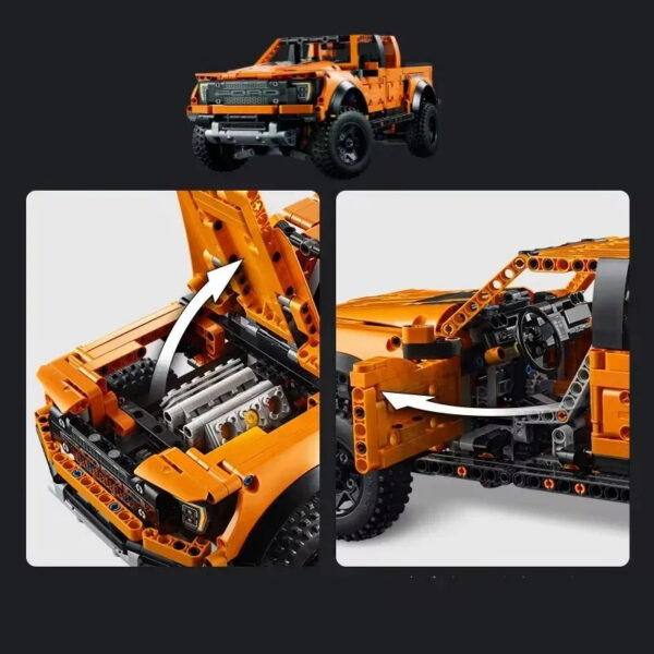 8dec103ff62edbaf New 1379Pcs Technical Ford Raptors F150 Pickup Truck Sports Car Building Blocks Racing Vehicle Model Bricks Toys for Kid Gifts