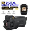 8dec85f8909028ab FNIRSI Telescope NVS-20 4K HD Monocular Night Vision Goggles 6X Digital Zoom 300m Hunting Camping Scope Day and Night Dual Use