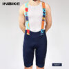 INBIKE Men's MTB Cycling Bib Shorts Bike Riding Pants Man Professional Bicycle Shorts for Men Road Bike Mountain Cycling Clothes