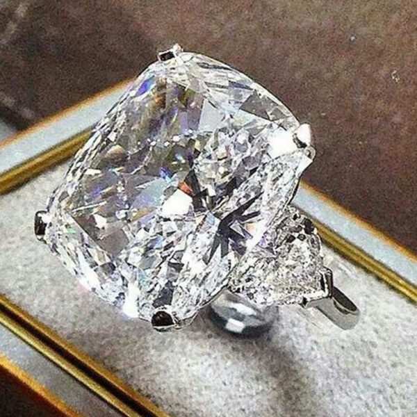8e27aeedb8c443dd DIWENFU Real Diamond for Women Anillos White Topaz Bague Gemstone Bizuteria 14K Gold Jewelry Ring Box