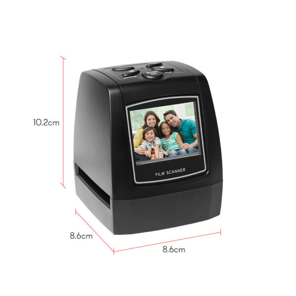 New Portable Negative Scanner 35/135mm Slide Film Converter Photo Digital Image Viewer with 2.4" LCD Build-in Editing