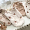 Winter Pet Clothes Cute Bear Warm Fleece Dogs Sweatshirt For Puppy Small Medium Dog Clothing Jacket French Bulldog Chihuahua