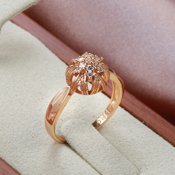 8e824c3a76ecf036 Real Gold Diamond for Women To Join Party Peridot Gemstone Anillos De Wedding Diamante Engagement Jewelry Fine Ring Box