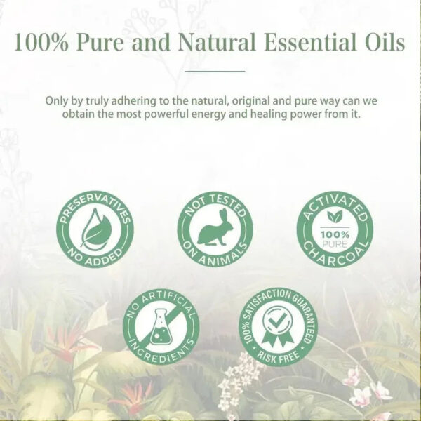 8e8ad9e97b32d0a1 Pure Natural Therapeutic Grade Essential Oils Tea Tree Rose Jasmine Mint Vanilla Eucalyptus for Skin Care Massage Diffuser Oil